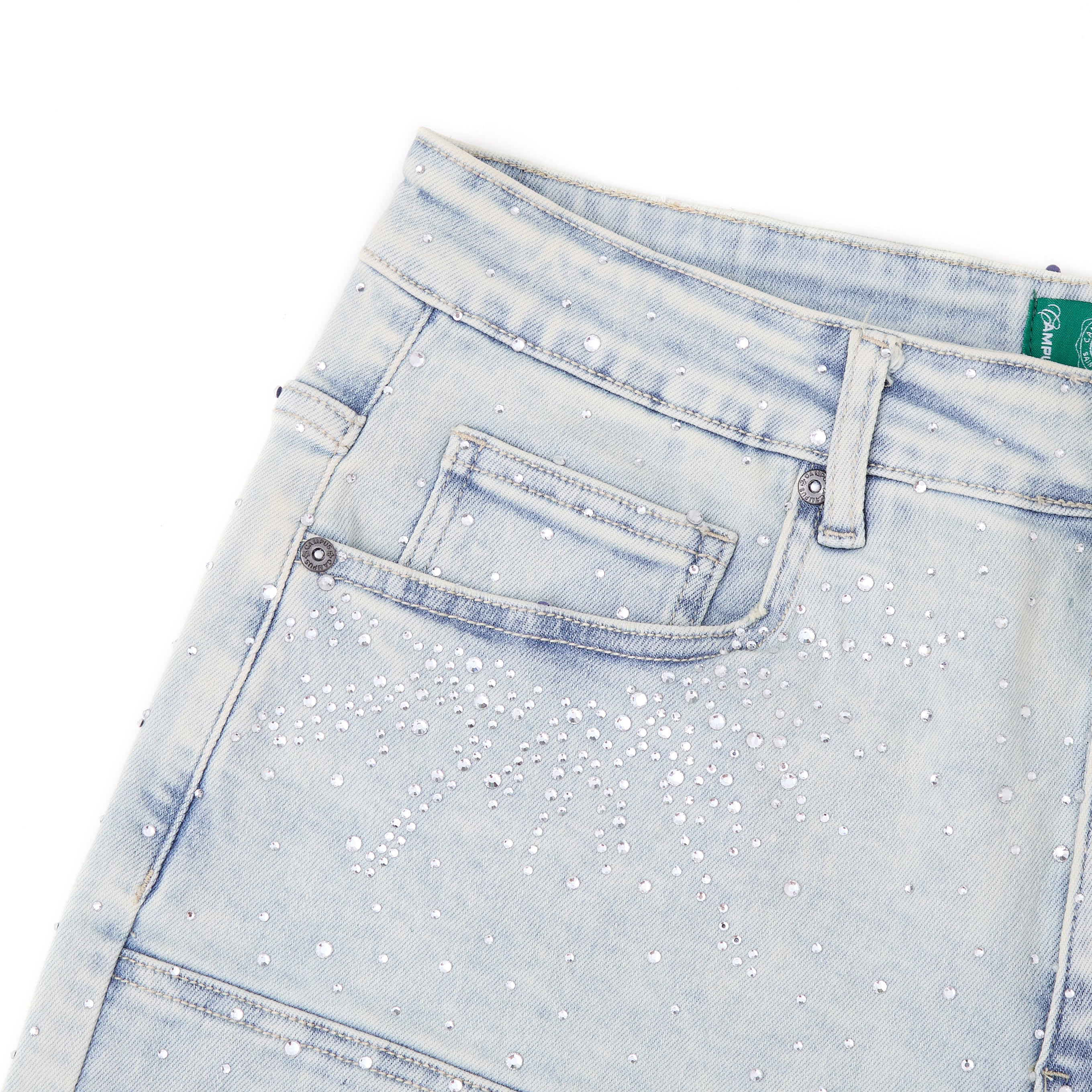 Kingdom Jorts (Blue Wash)